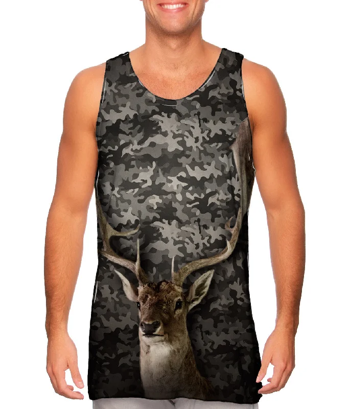 Tank-Top-Stylish-Camouflage Baroque Deer