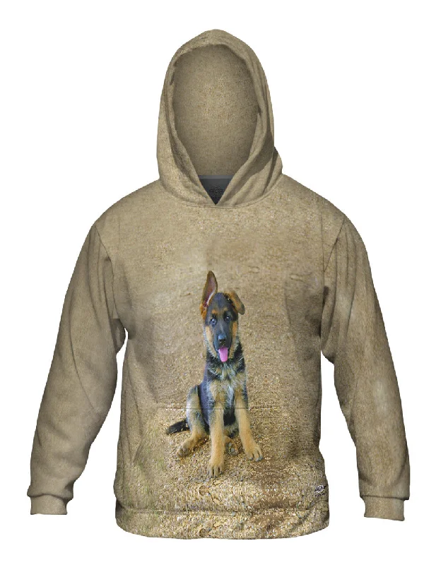 Hoodie-Hip-Hop-German Shepherd Puppy