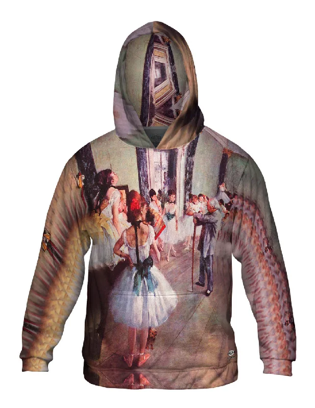 Hoodie-Zip-Up-Edgar Degas - "Die Tanzklasse" (1875)