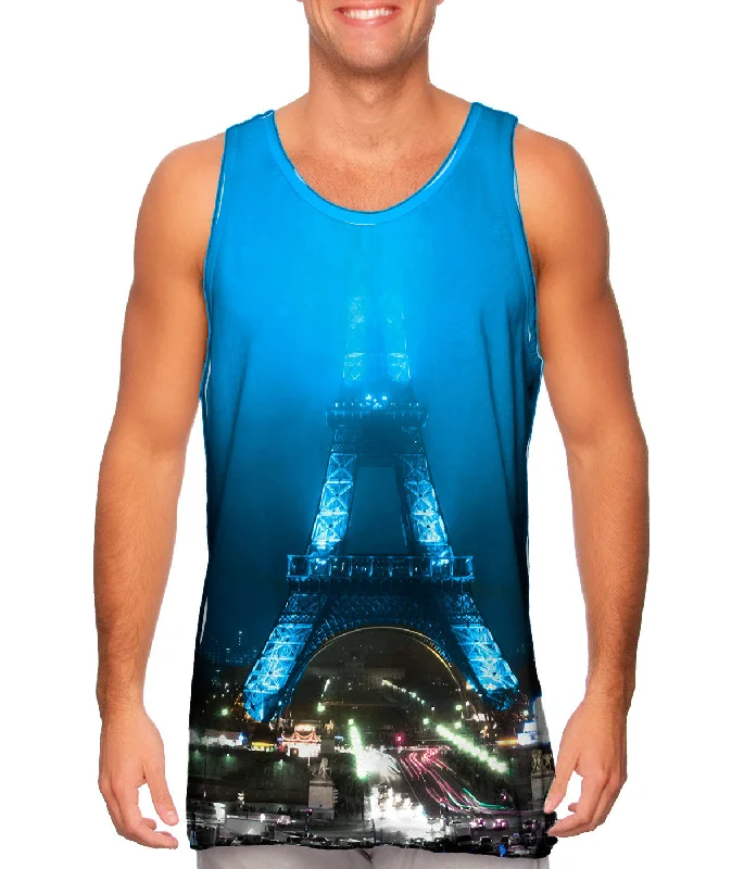 Tank-Top-Stylish-Cool Night Eiffel