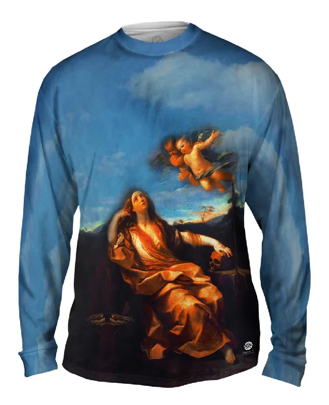 Long-Sleeve-Minimalist-Guido Reni - "St Mary Magdalene" (1632)