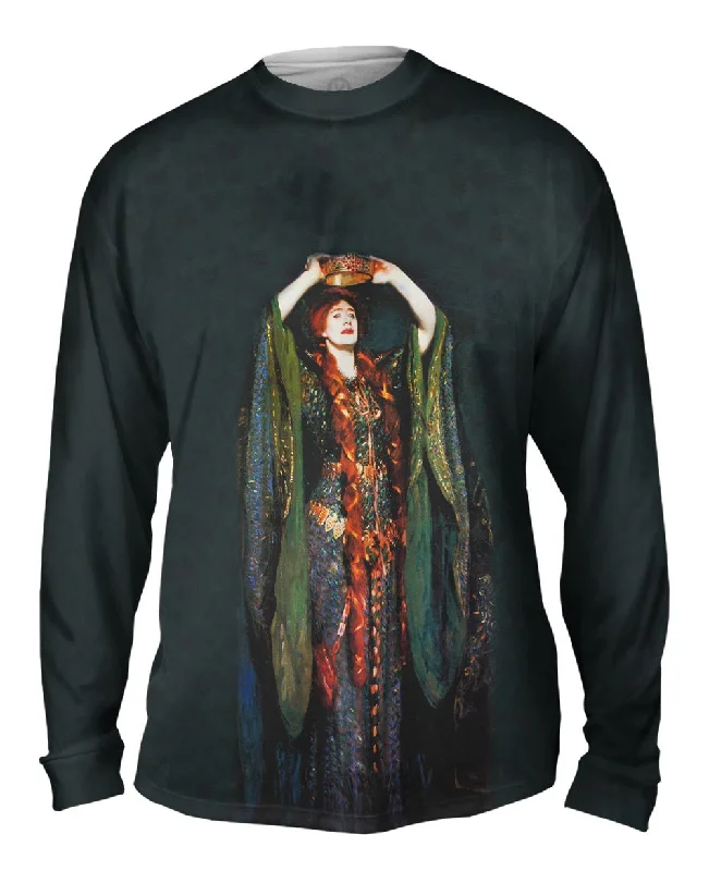 Long-Sleeve-Blue-Sargent -"Ellen Terry as Lady Macbeth" (1889)