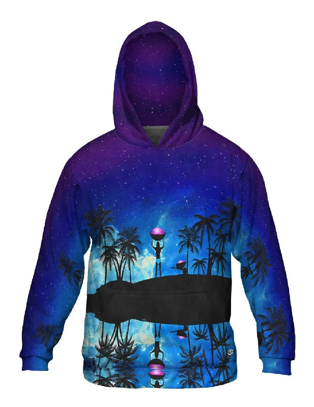 Hoodie-Durable-Beach Galaxy