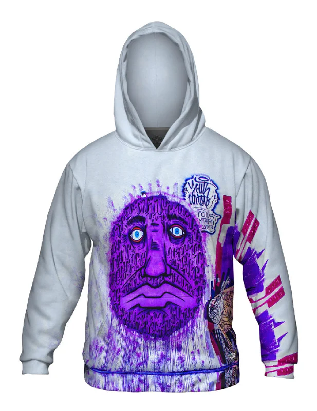 Hoodie-Waterproof-Miami Daze Pizza Monster Graffiti Art Basel Miami 2013