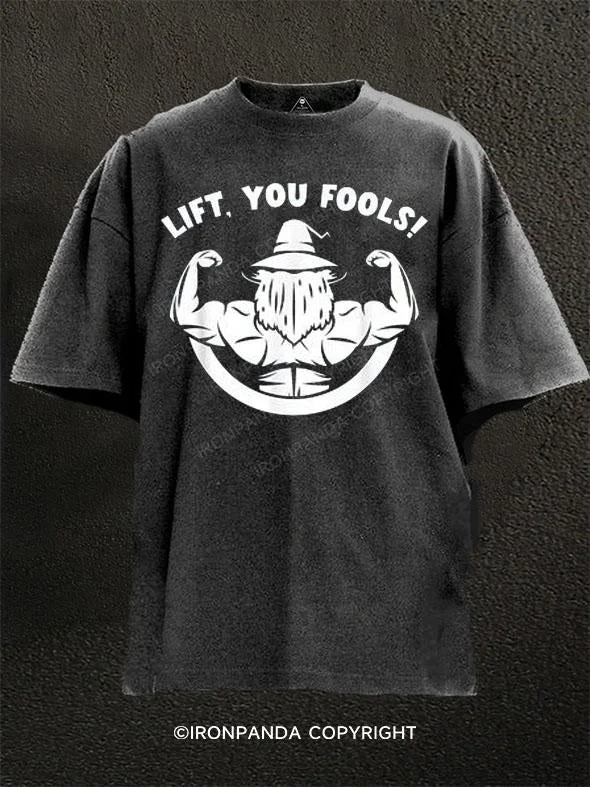 T-Shirt-Cozy-Lift You Fools! Gym Shirt