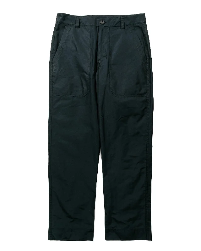 Pants-Blue-Wanze Straight Leg Baker Pant Radzimir Black