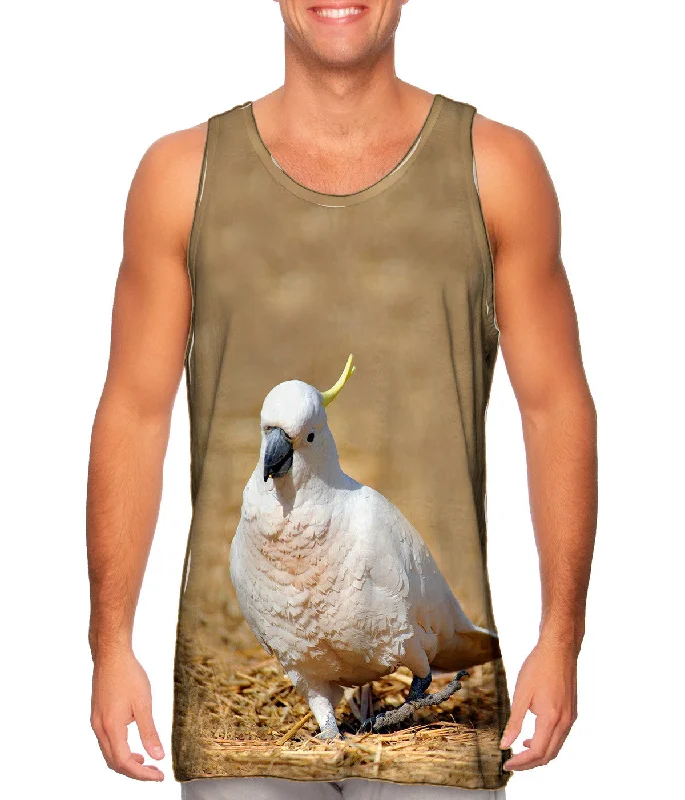 Tank-Top-All-Season-Dancing Cockatoo