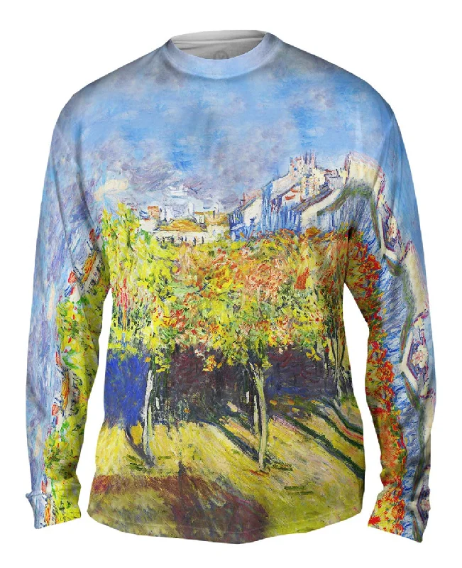 Long-Sleeve-Flex-Claude Monet - "The Lindens Of Poissy" (1882)