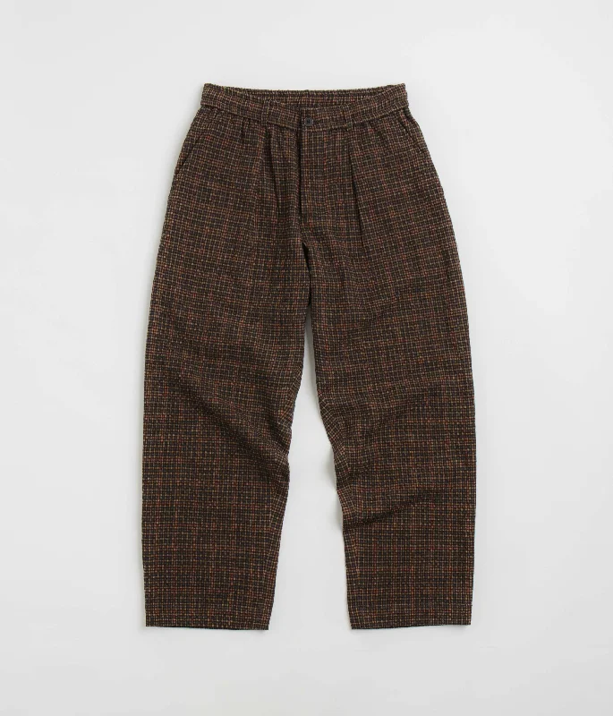 Pants-Hiking-Universal Works Oxford Pants - Black / Olive