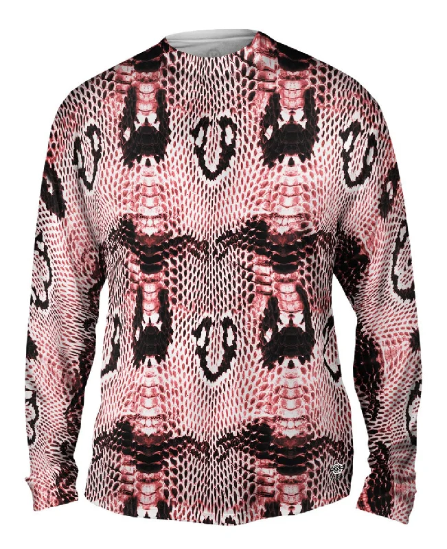 Long-Sleeve-Waterproof-Pink Cobra Snake Skin