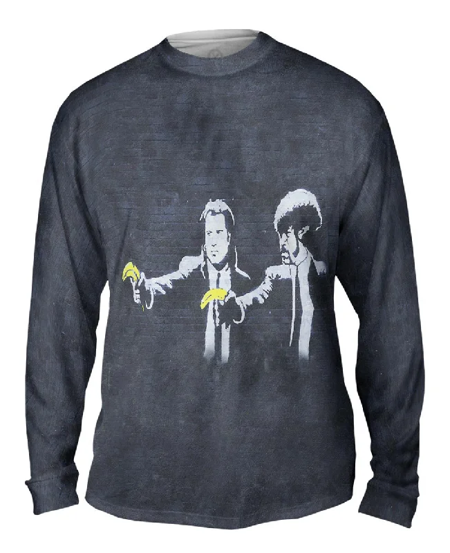 Long-Sleeve-Skateboarding-Graffiti Banksy Pulp Fruiction