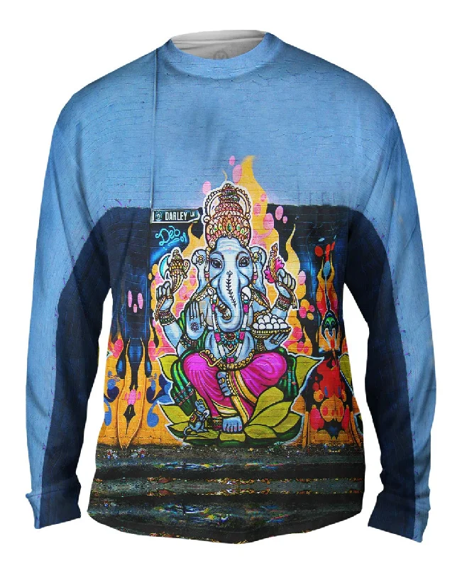 Long-Sleeve-Workwear-India - "Ganesha Hindu God"