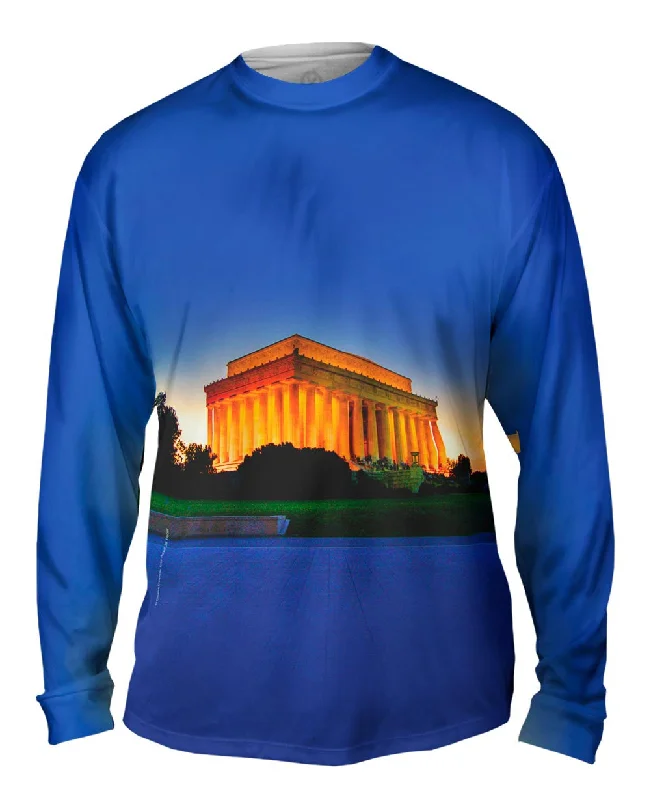 Long-Sleeve-Hip-Hop-Lincoln Memorial Sunset