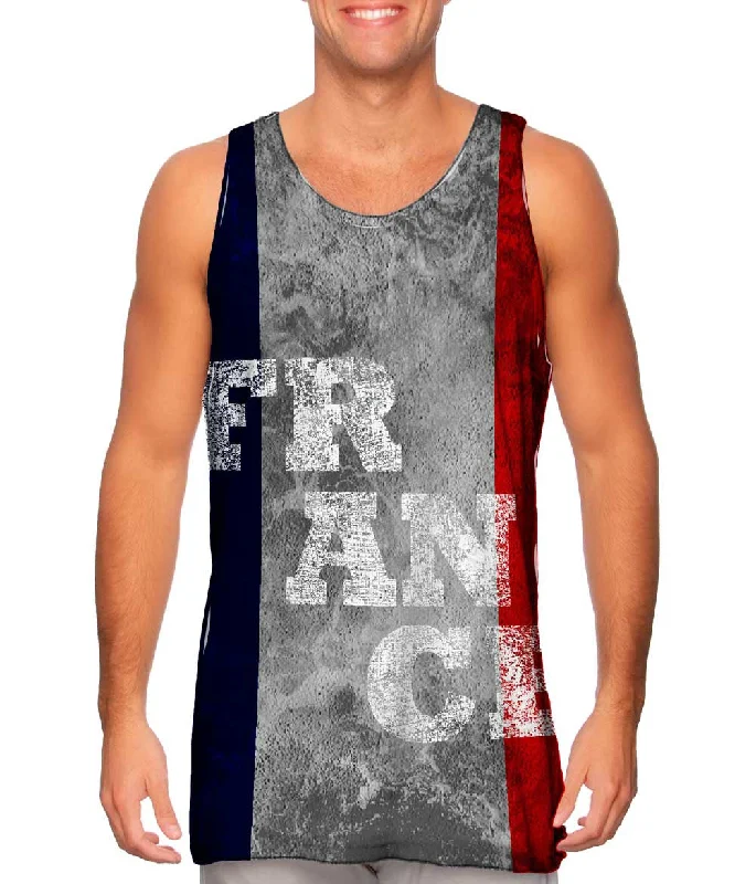 Tank-Top-Blue-Dirty France