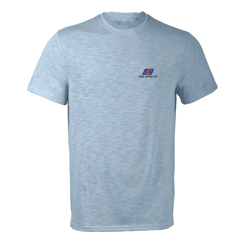 T-Shirt-Lightweight-NLU X Levelwear Retro Airline T-shirt | Glacier Blue