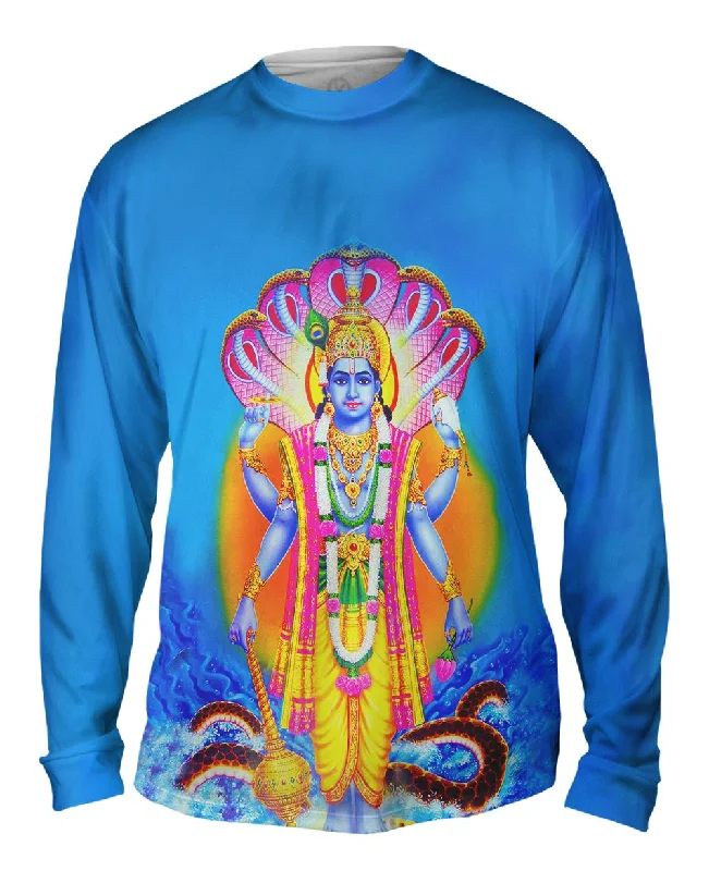 Long-Sleeve-Performance-India - "Almighty Vishnou"