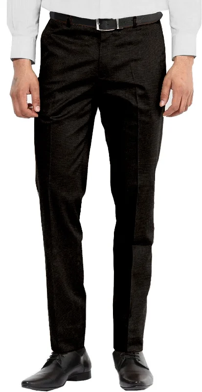 Pants-Yoga-Dugdale Brown Plain