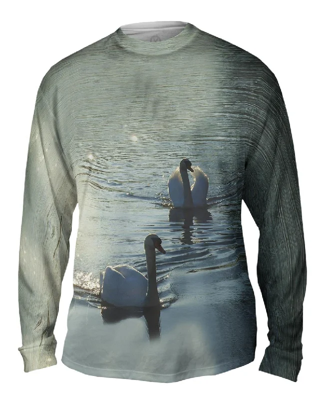 Long-Sleeve-Thermal-Two Swans Swim