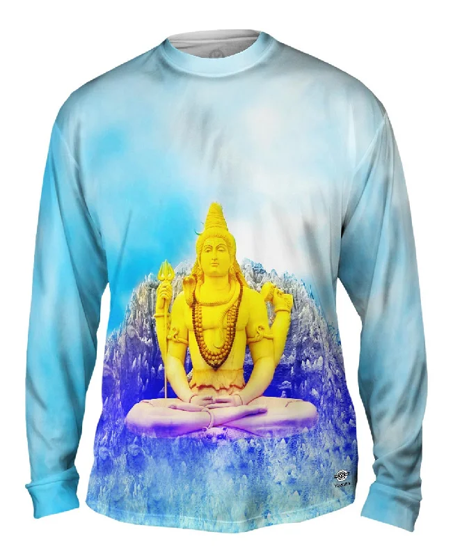 Long-Sleeve-Linen-Lord Shiva Meditation