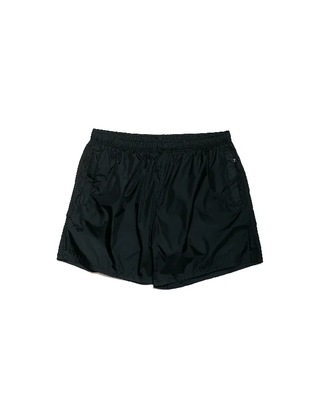 Shorts-Checked-Our Legacy Drape Tech Trunks Black