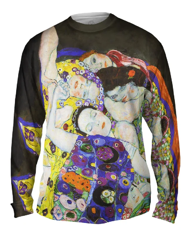 Long-Sleeve-Premium-Gustav Klimt - "The Virgin" (1913-National Gallery-Prague)