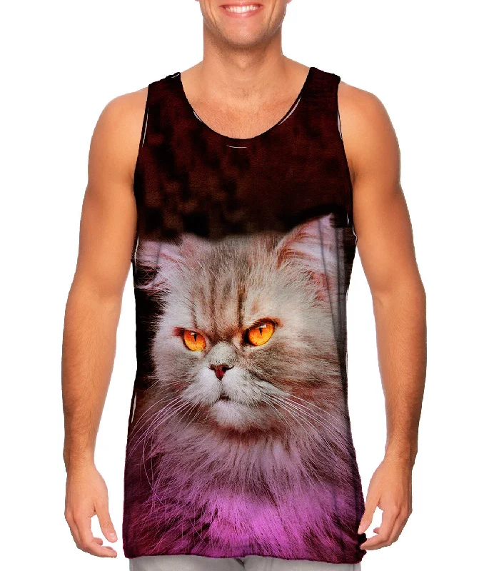 Tank-Top-Yoga-Creepy Kitten