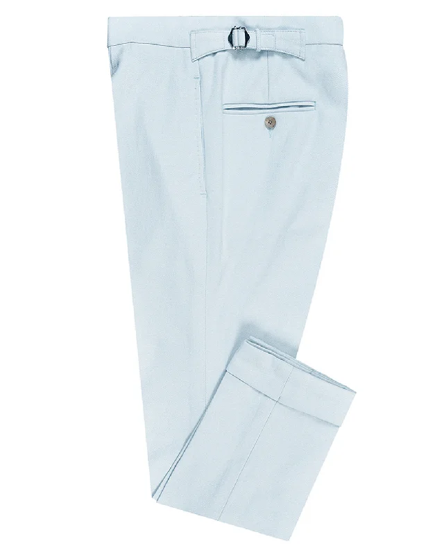 Pants-Joggers-Tint Blue Twill Pant