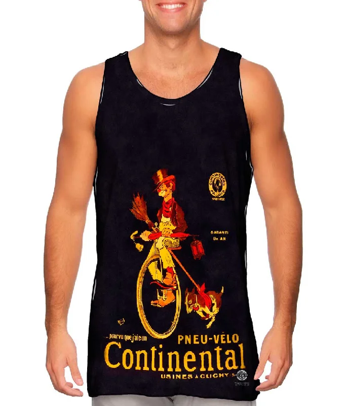 Tank-Top-Sportswear-"If Only I Had A Continental Bicycle Tire Advertising Poster"