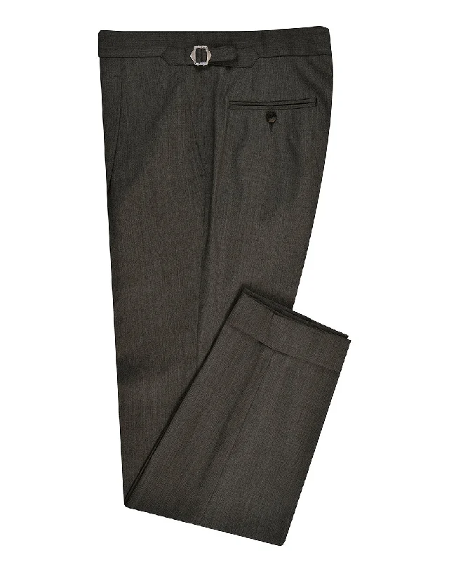 Pants-Purple-Washable Wool Mid Grey Dress Pant