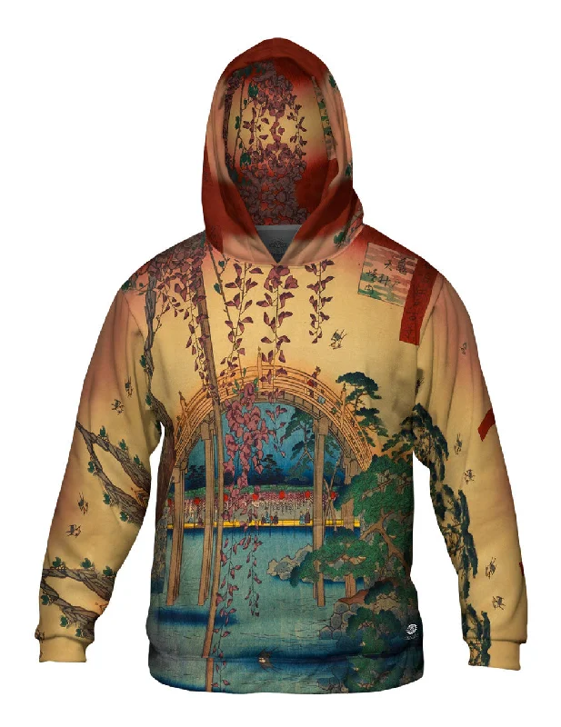 Hoodie-Drawstring-Japan - "Kameido Tenjin Shrine"