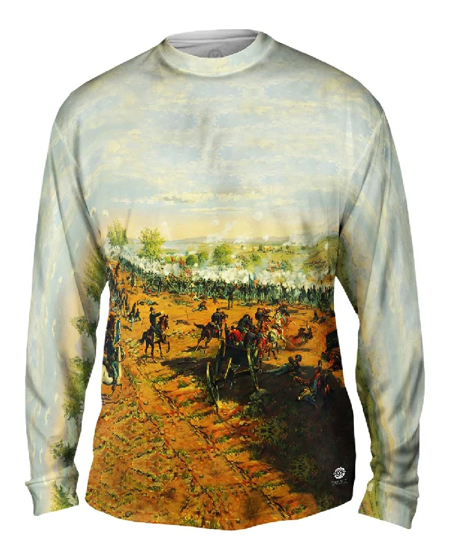 Long-Sleeve-Fleece-Thure de Thulstrup - "Battle of Gettysburg" (1863)