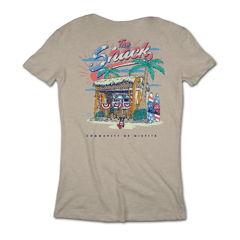 T-Shirt-Khaki-The Shack Summer Tee