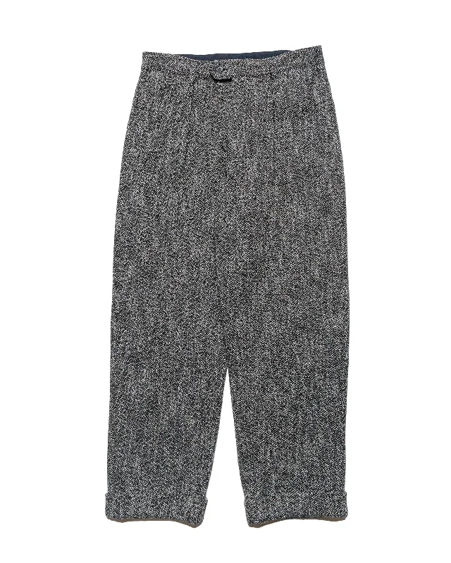 Pants-Cropped-Engineered Garments Carlyle Pant Brown/Black Wool Homespun