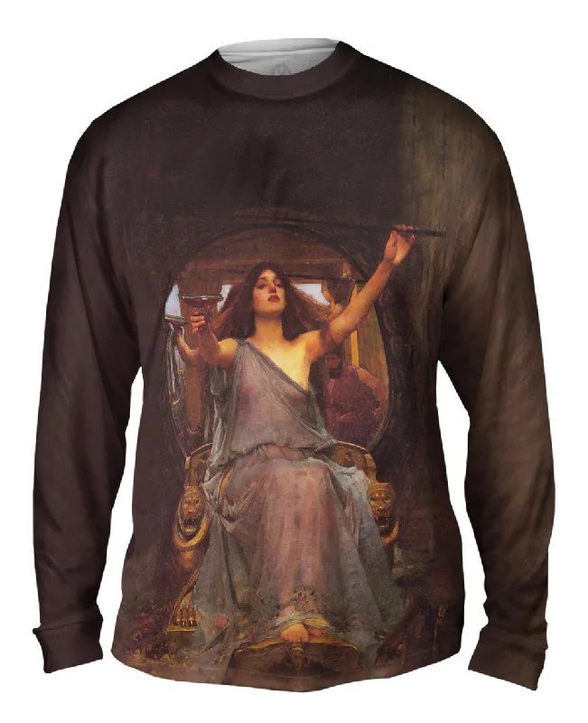 Long-Sleeve-Durable-John William Waterhouse - "Circe Offering the Cup to Ulysses"