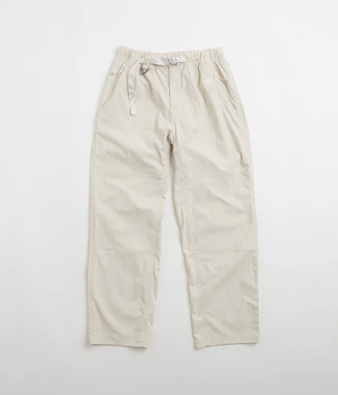 Pants-Blue-Nike ACG Hiking Pants - Light Orewood Brown / Summit White / Summit White