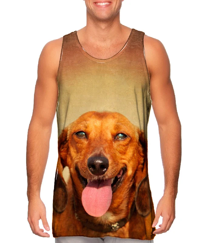 Tank-Top-Techwear-Dachshund Sunshine