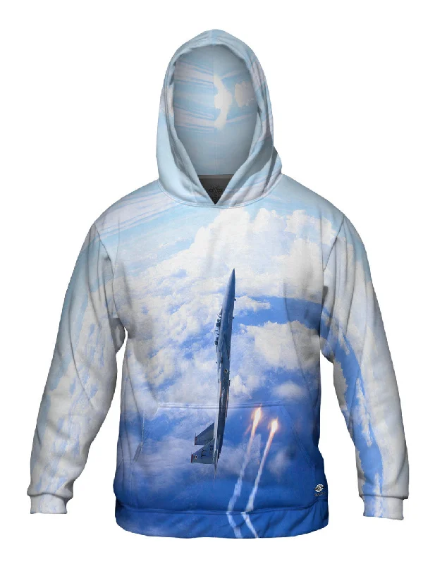 Hoodie-Drawstring-Air Force F15 Vertical Deploy