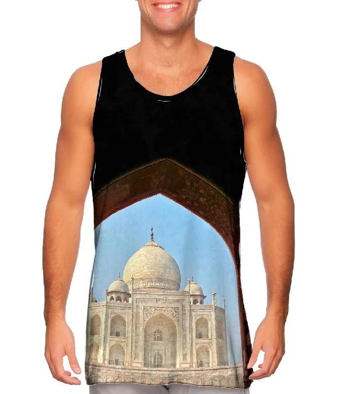 Tank-Top-Flex-Door Way Taj Mahal Agra India