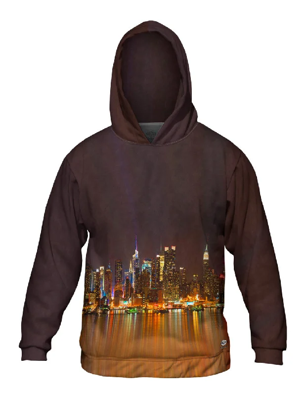 Hoodie-Relaxed-Fit-Manhattan New York Midtown Skyline