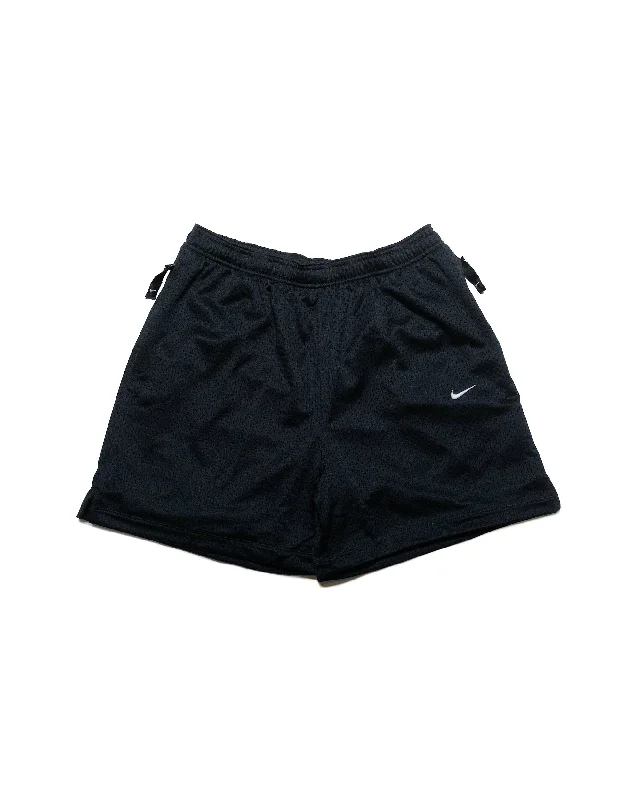 Shorts-Training-Nike Sportswear Swoosh Mesh Shorts Black