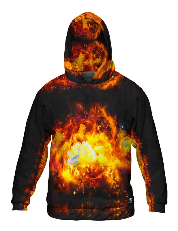 Hoodie-Recycled-Space Galaxy Nebula Burst