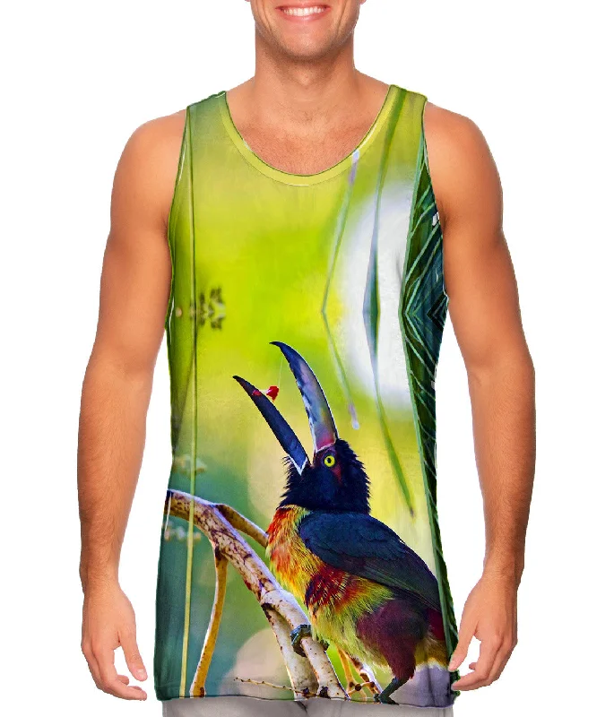 Tank-Top-Scoop-Neck-Collared Aracari