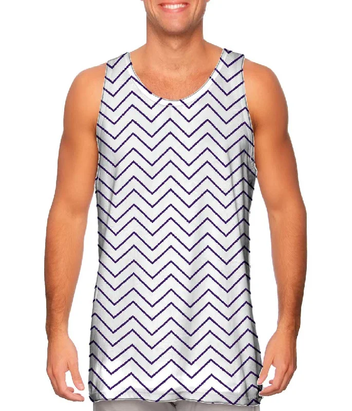 Tank-Top-Racerback-Chevron Purple Thin