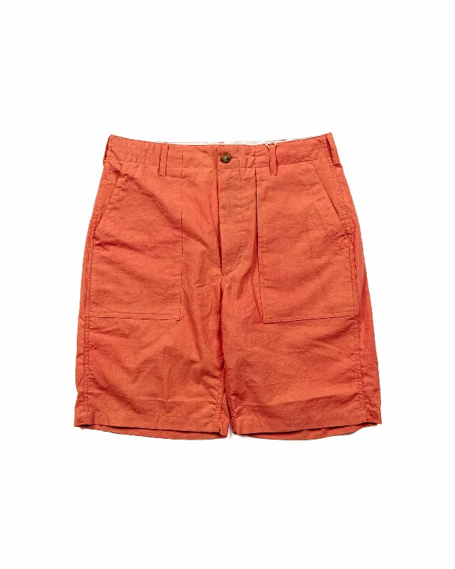 Shorts-Drawstring-Engineered Garments Fatigue Short Rust Cotton Sheeting