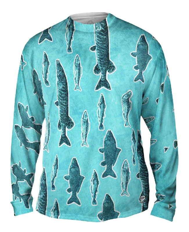 Long-Sleeve-Recycled-Dapper Green Fish