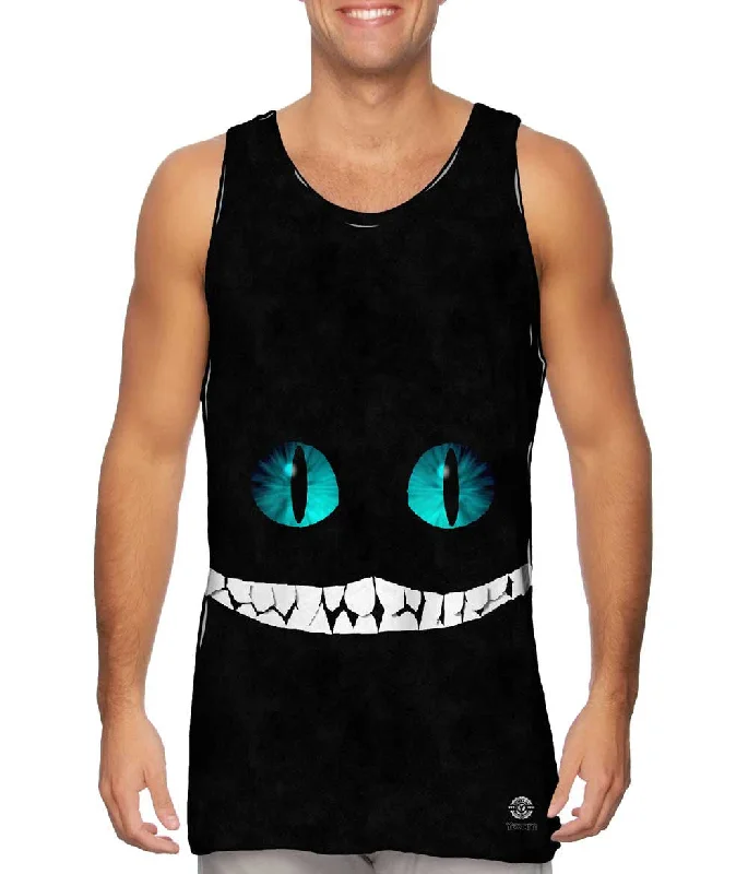 Tank-Top-Loose-Fit-Cheshire Cat