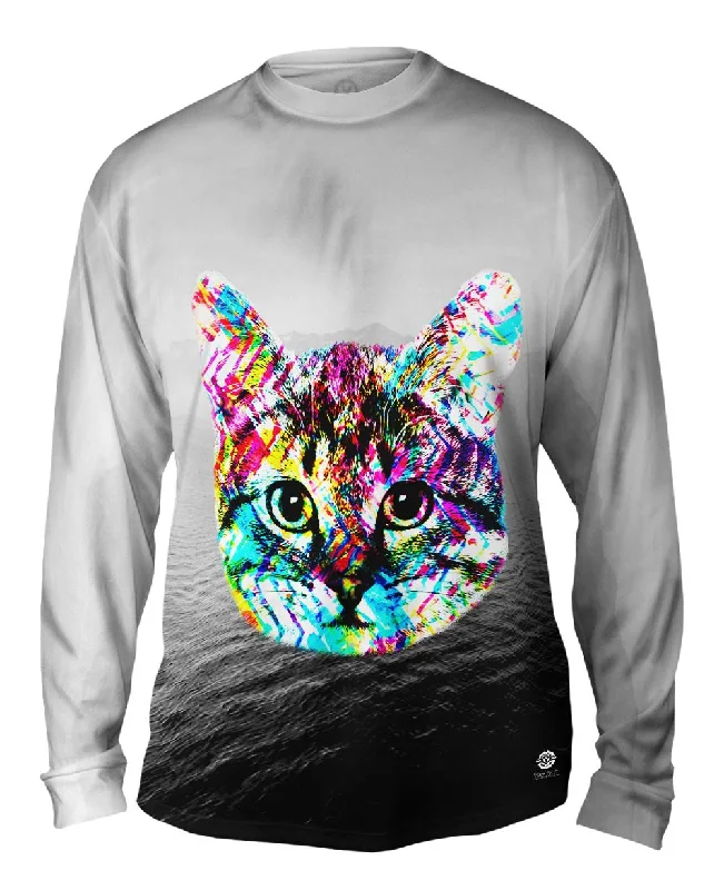 Long-Sleeve-Polka-Dot-Hipster Cat Trastophy