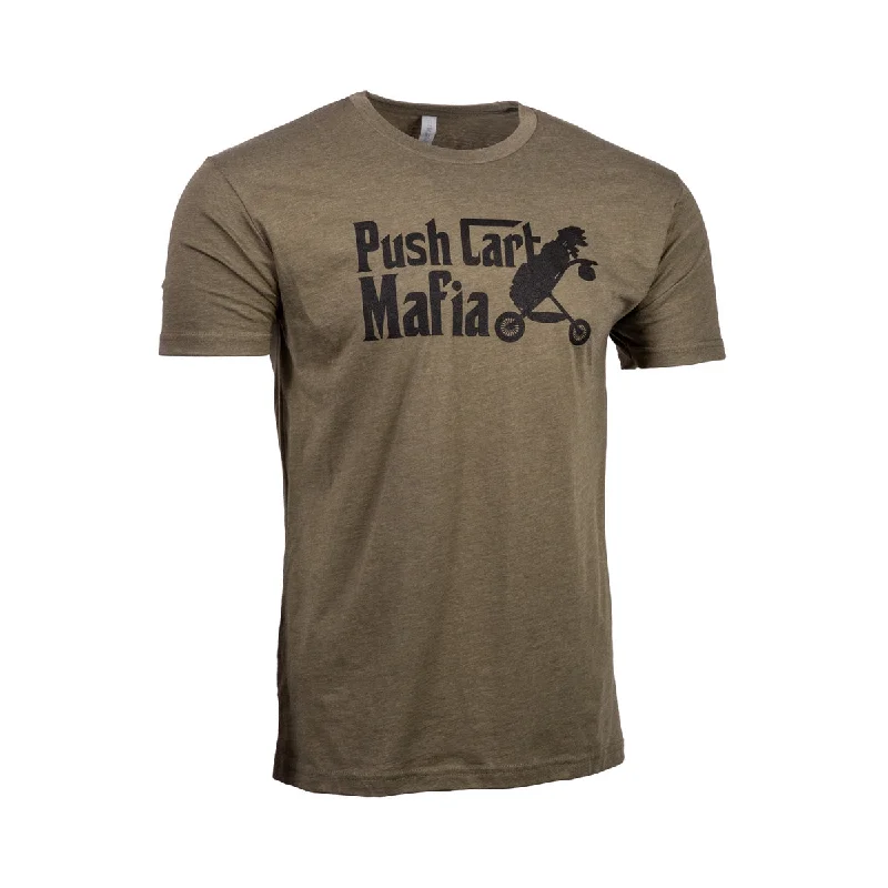 T-Shirt-Sportswear-The Push Cart Mafia T-Shirt | Military Green