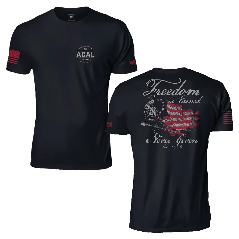 T-Shirt-Performance-Freedom Earned T-Shirt