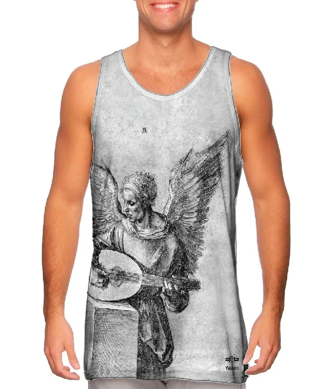 Tank-Top-Breathable-Albrecht Durer - "Winged Man In Idealistic Clothing Playing a Lute" (1497)